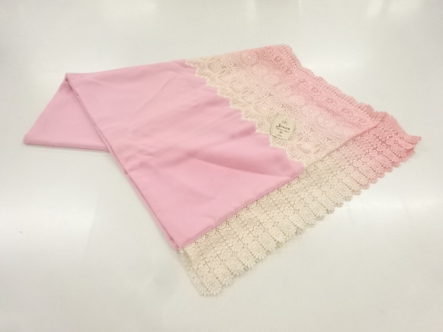 ビロードレース花模様ショール